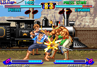 Breakers Revenge screenshot 3 for Neo Geo